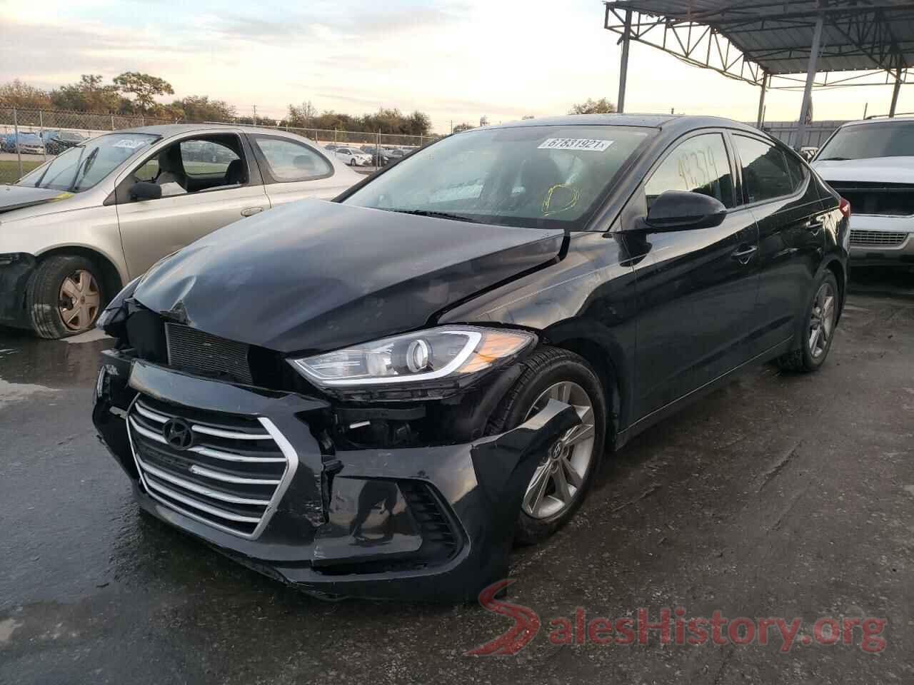 5NPD84LF3JH360319 2018 HYUNDAI ELANTRA