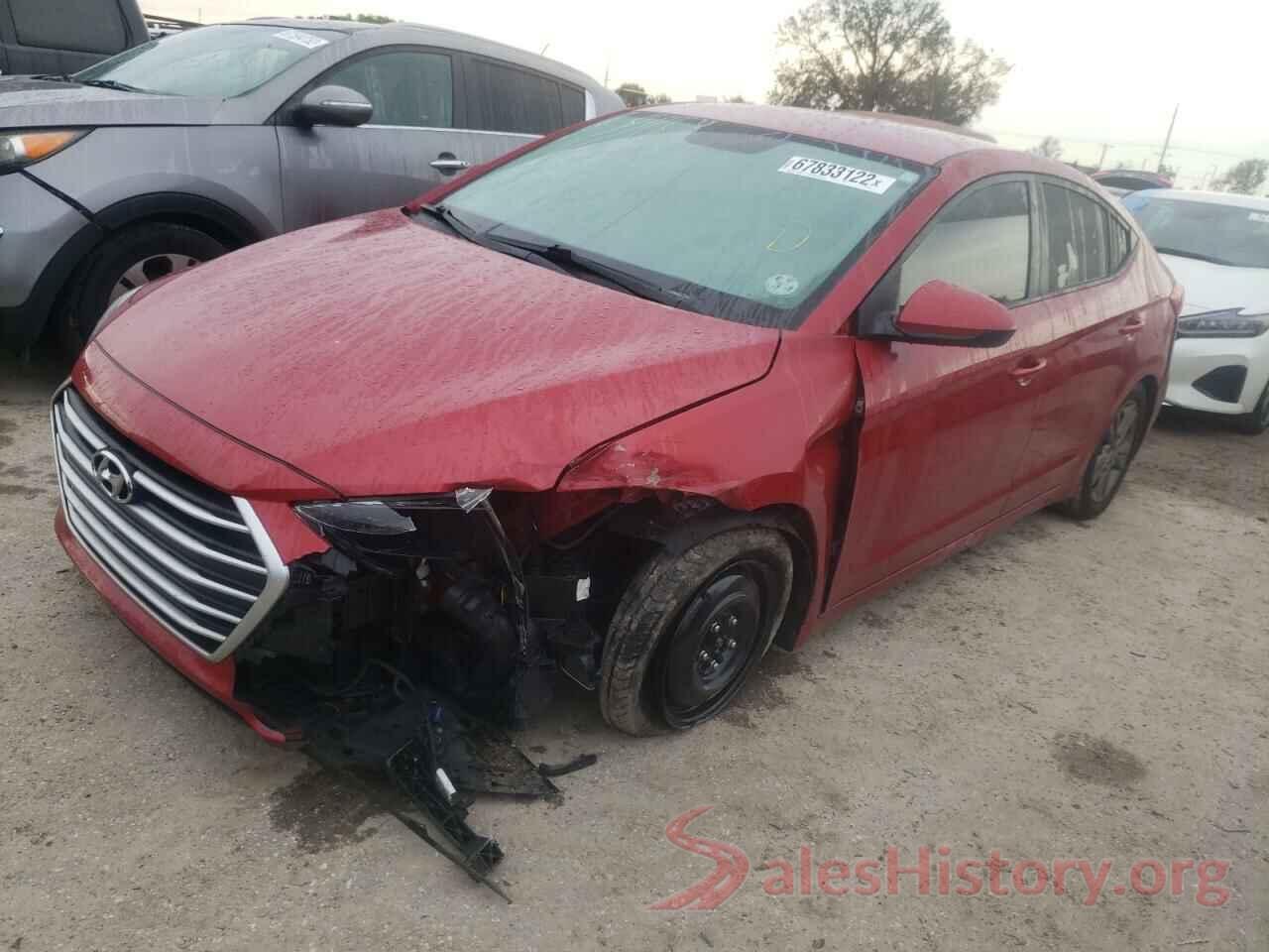 5NPD84LF5JH361911 2018 HYUNDAI ELANTRA