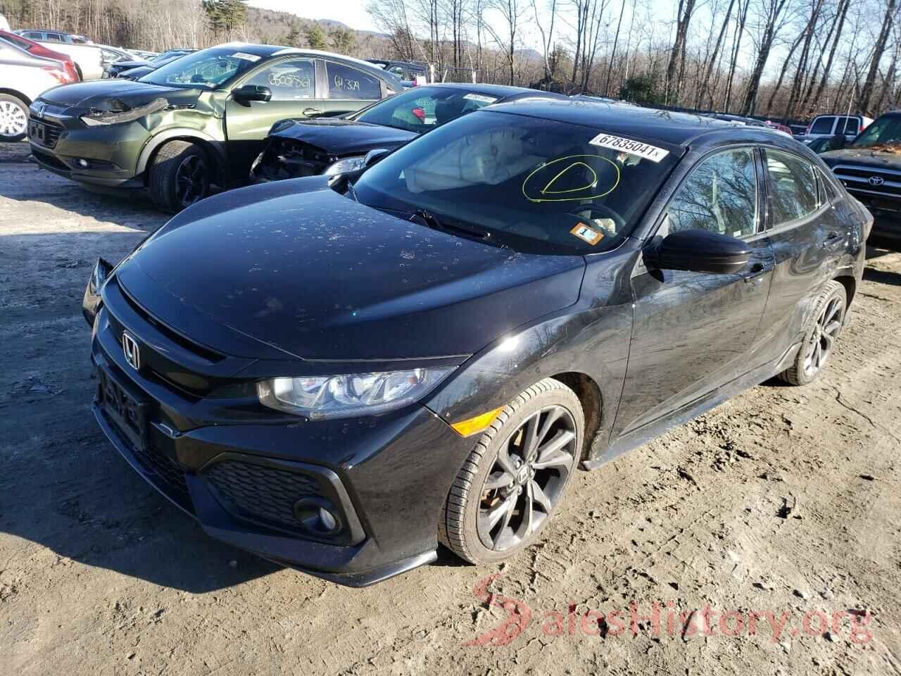 SHHFK7H45HU206950 2017 HONDA CIVIC