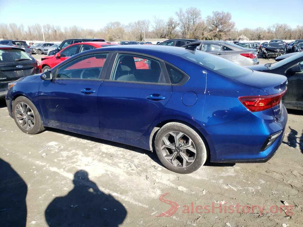 3KPF24AD7LE222222 2020 KIA FORTE