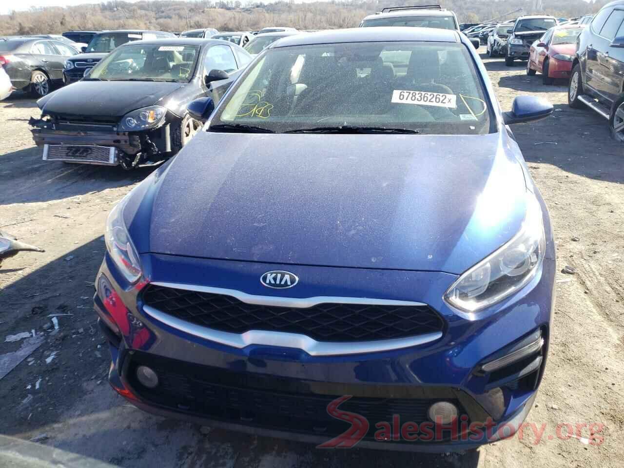 3KPF24AD7LE222222 2020 KIA FORTE