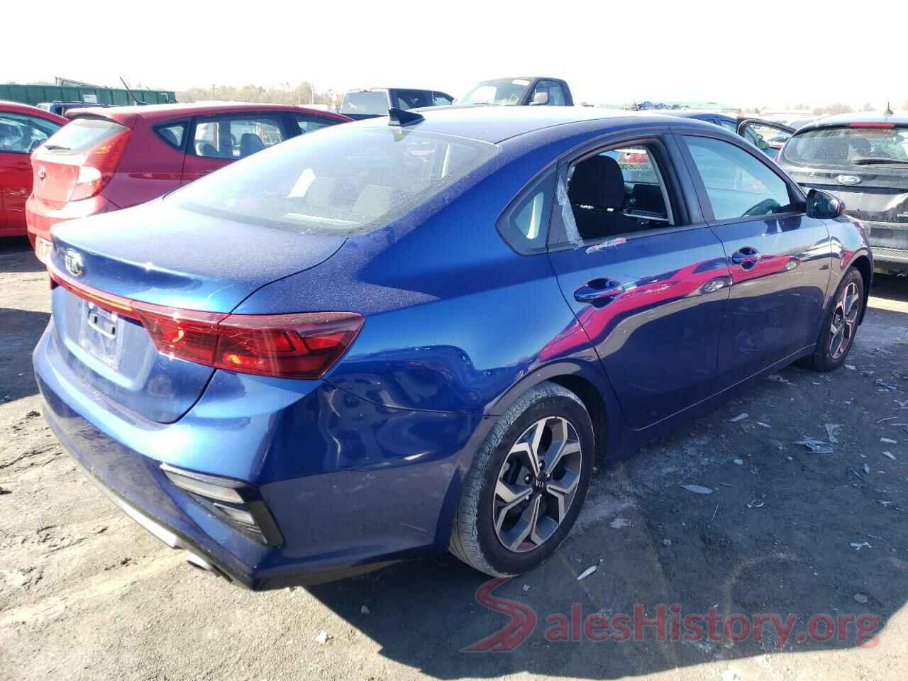 3KPF24AD7LE222222 2020 KIA FORTE