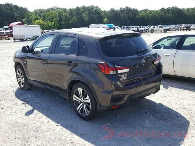 JA4AP3AUXLU000694 2020 MITSUBISHI OUTLANDER