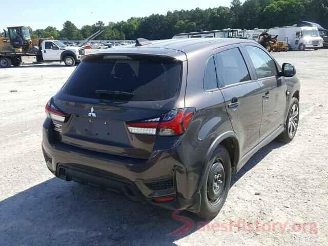 JA4AP3AUXLU000694 2020 MITSUBISHI OUTLANDER