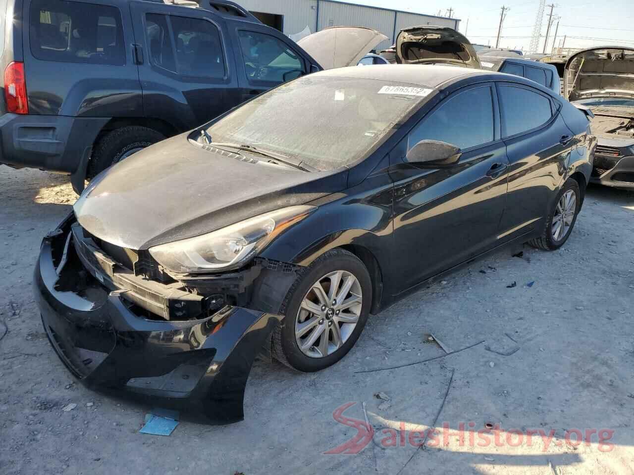 KMHDH4AE1EU114810 2014 HYUNDAI ELANTRA