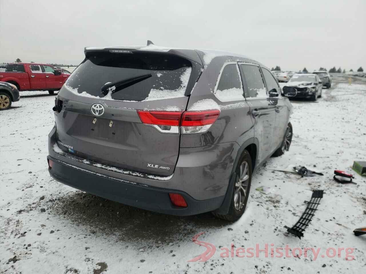 5TDJZRFH6KS575389 2019 TOYOTA HIGHLANDER