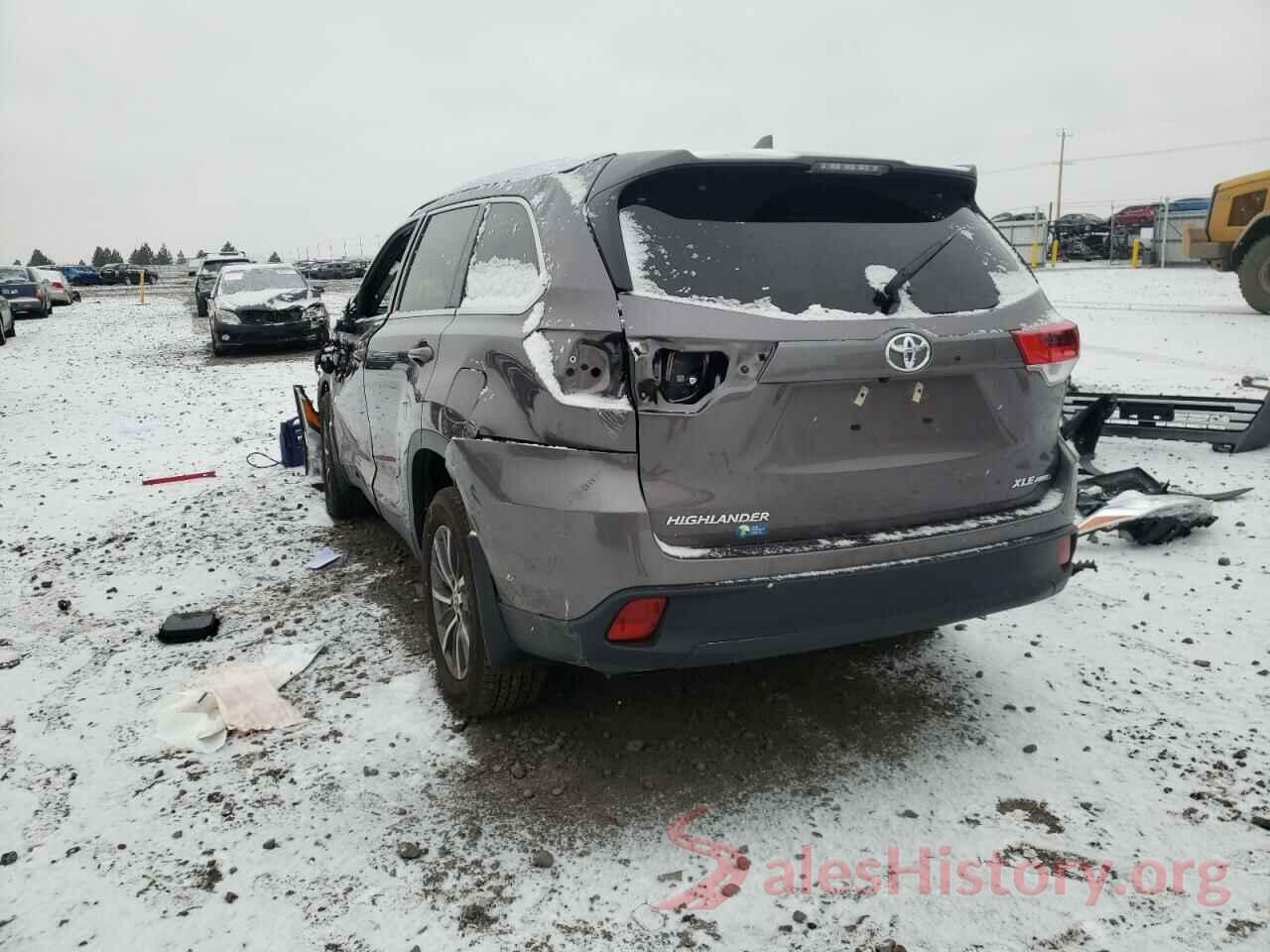 5TDJZRFH6KS575389 2019 TOYOTA HIGHLANDER