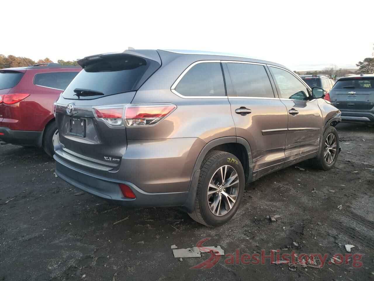 5TDJKRFH7GS262945 2016 TOYOTA HIGHLANDER