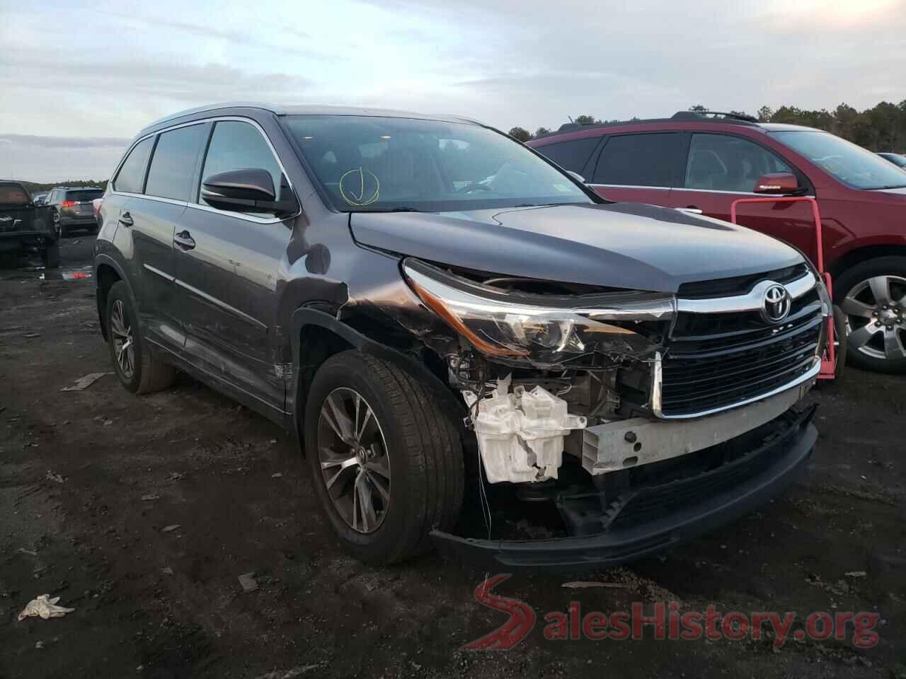 5TDJKRFH7GS262945 2016 TOYOTA HIGHLANDER