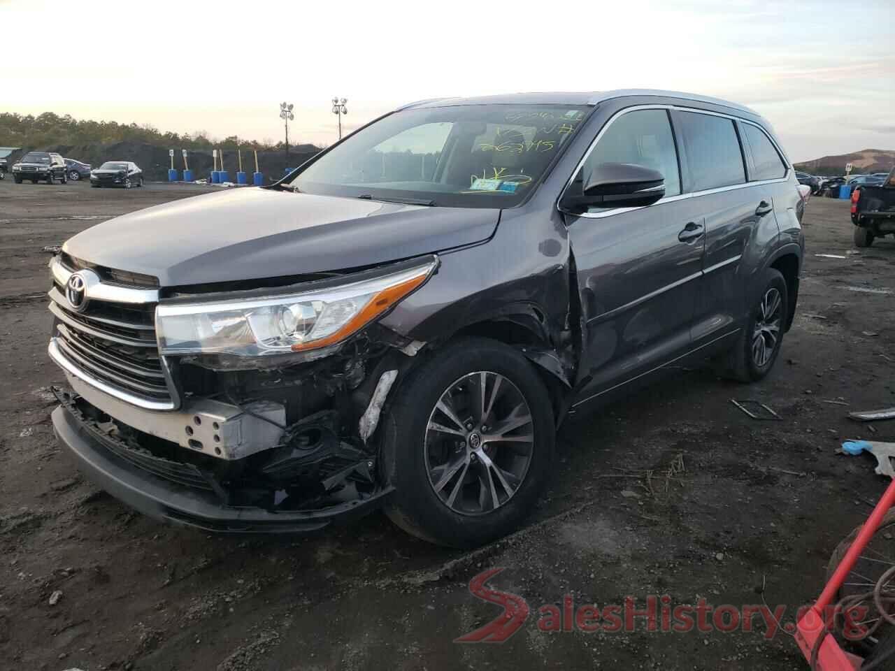 5TDJKRFH7GS262945 2016 TOYOTA HIGHLANDER