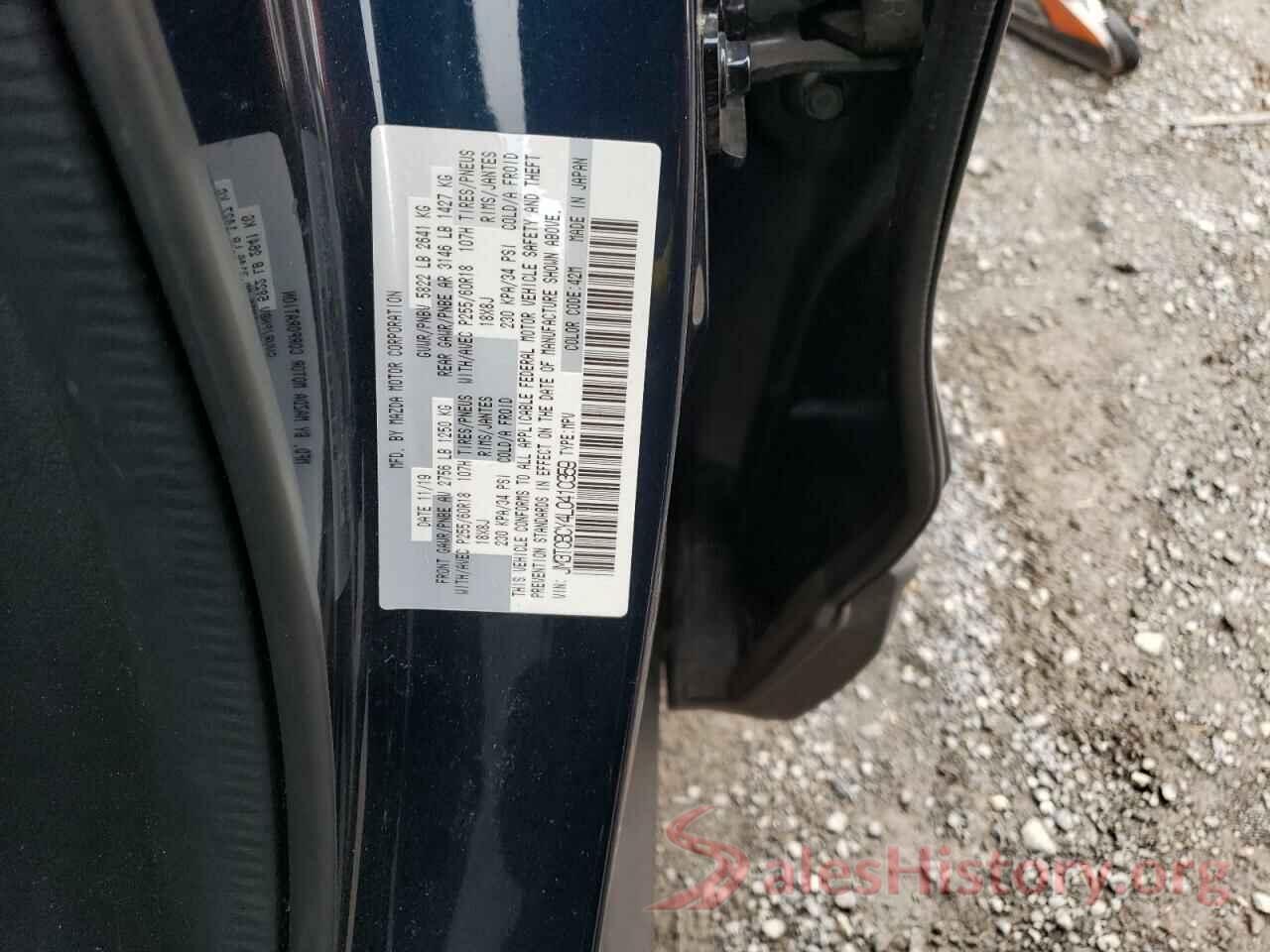 JM3TCBCY4L0410359 2020 MAZDA CX-9