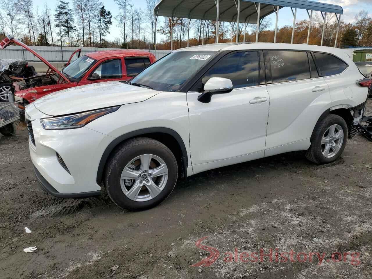 5TDBZRBH1MS126988 2021 TOYOTA HIGHLANDER