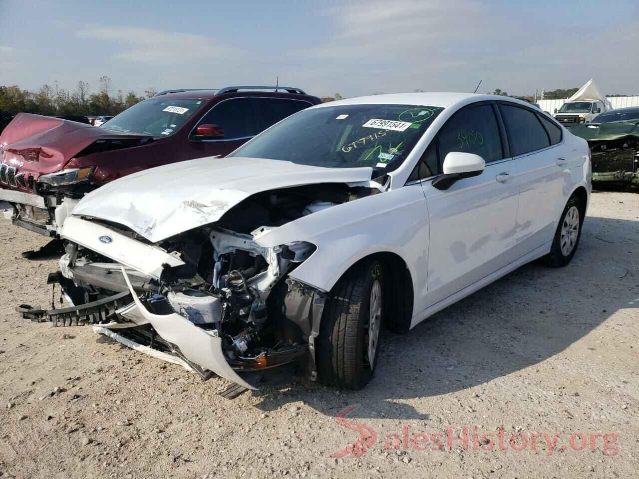 3FA6P0G7XKR282777 2019 FORD FUSION