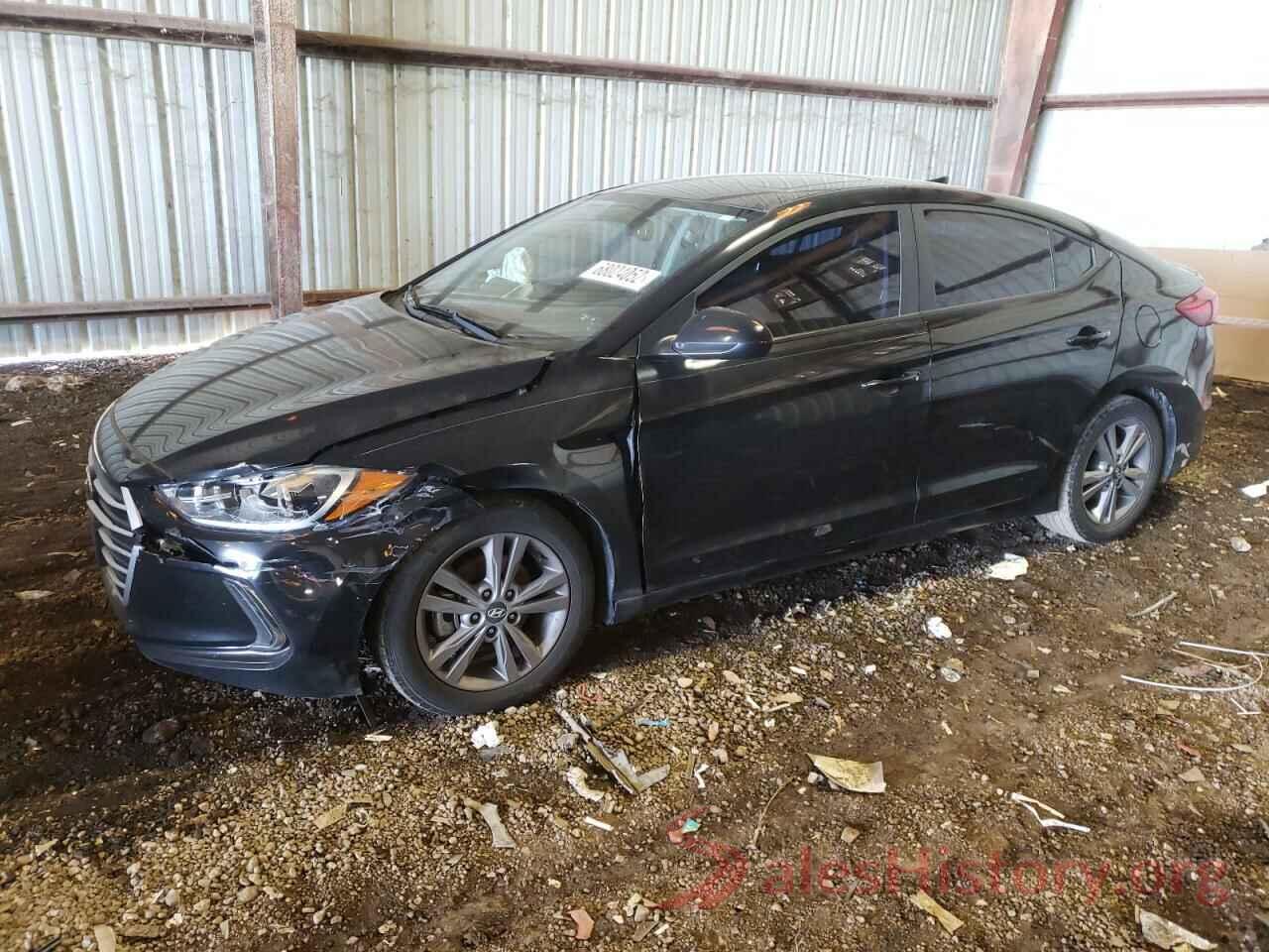 KMHD84LF8JU520552 2018 HYUNDAI ELANTRA