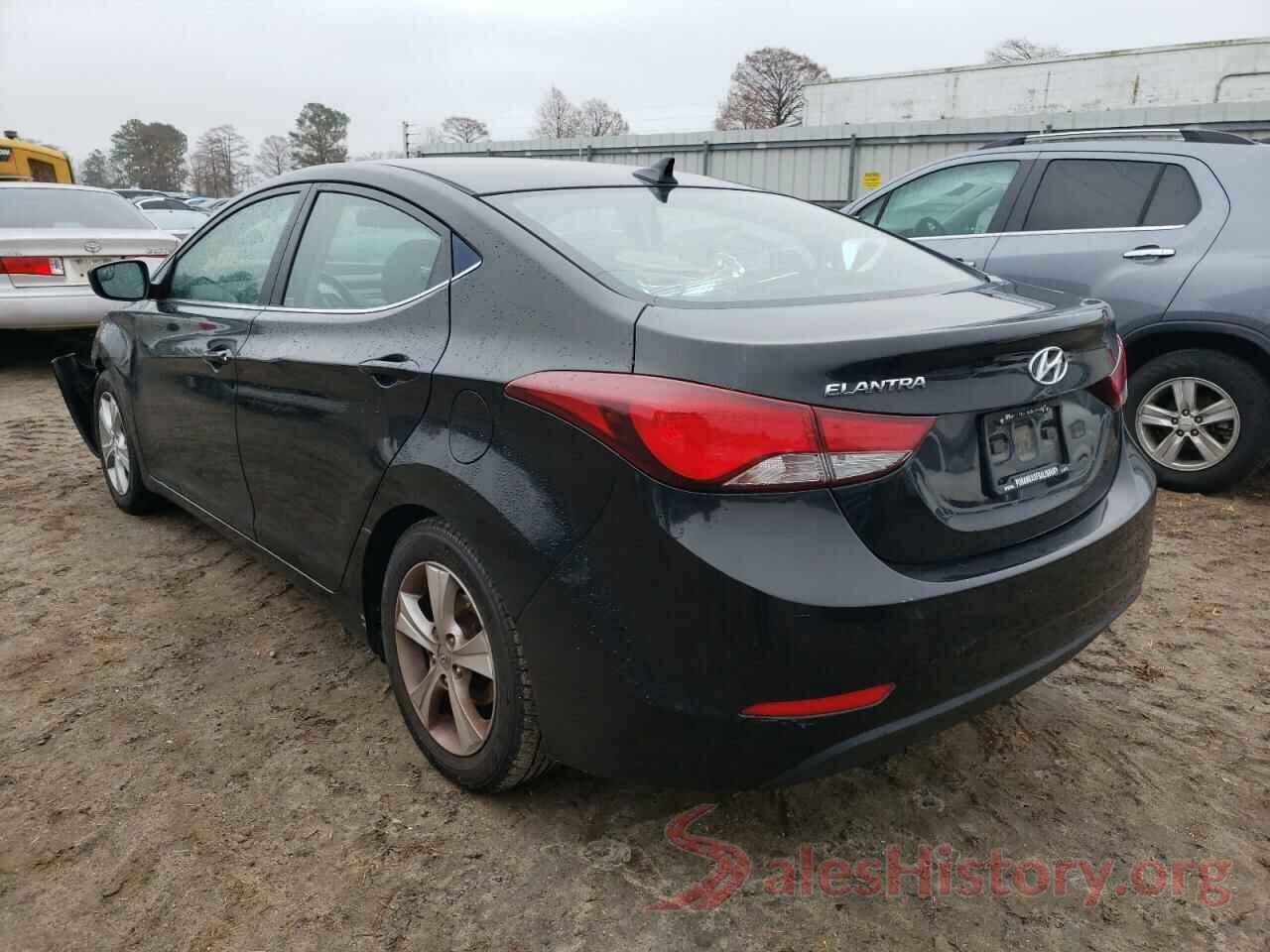 KMHDH4AE9GU484602 2016 HYUNDAI ELANTRA