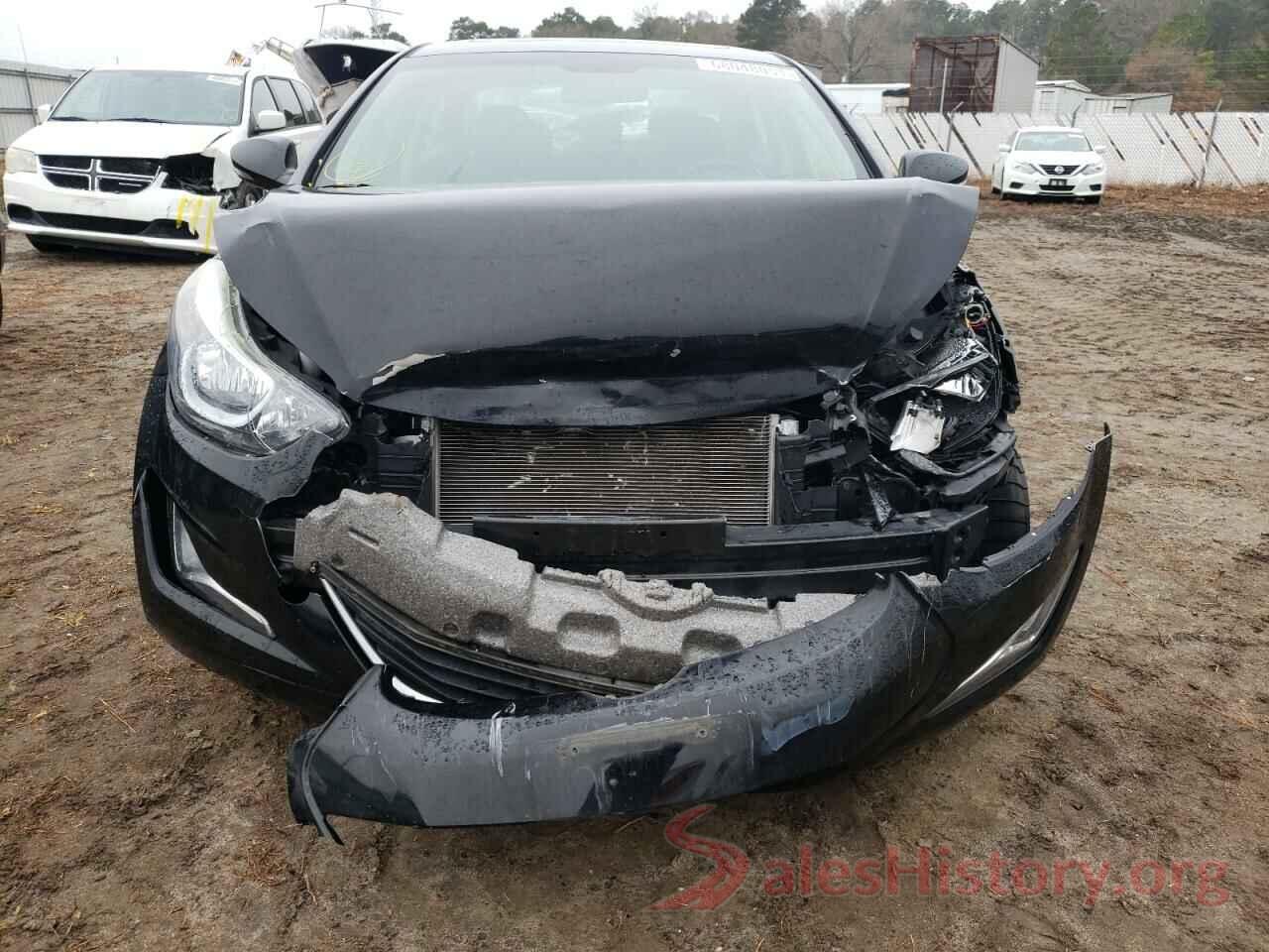 KMHDH4AE9GU484602 2016 HYUNDAI ELANTRA