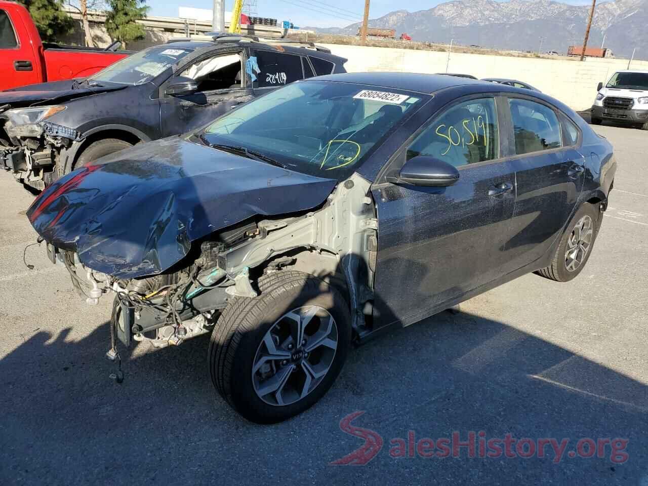 3KPF24AD8LE202349 2020 KIA FORTE