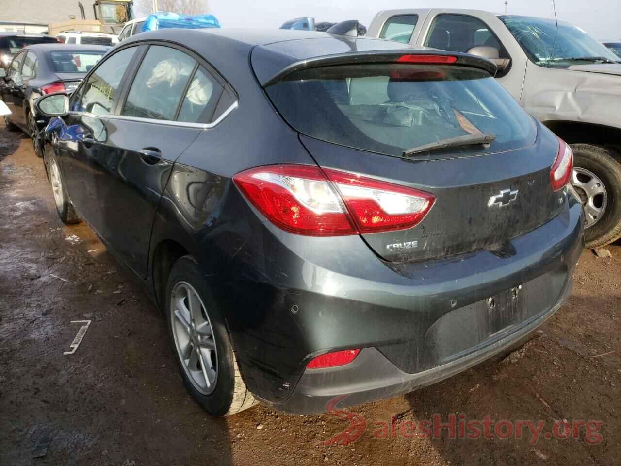 3G1BE6SM1JS654358 2018 CHEVROLET CRUZE