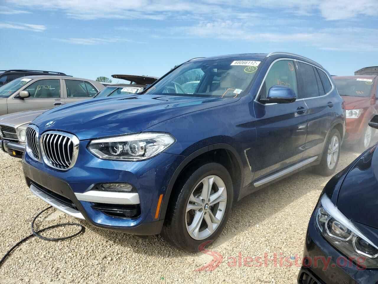 5UXTY3C00L9C45868 2020 BMW X3