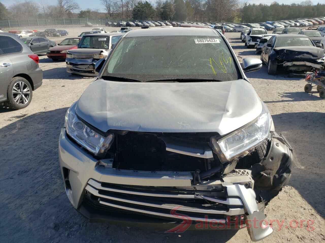 5TDZARFH3KS042118 2019 TOYOTA HIGHLANDER