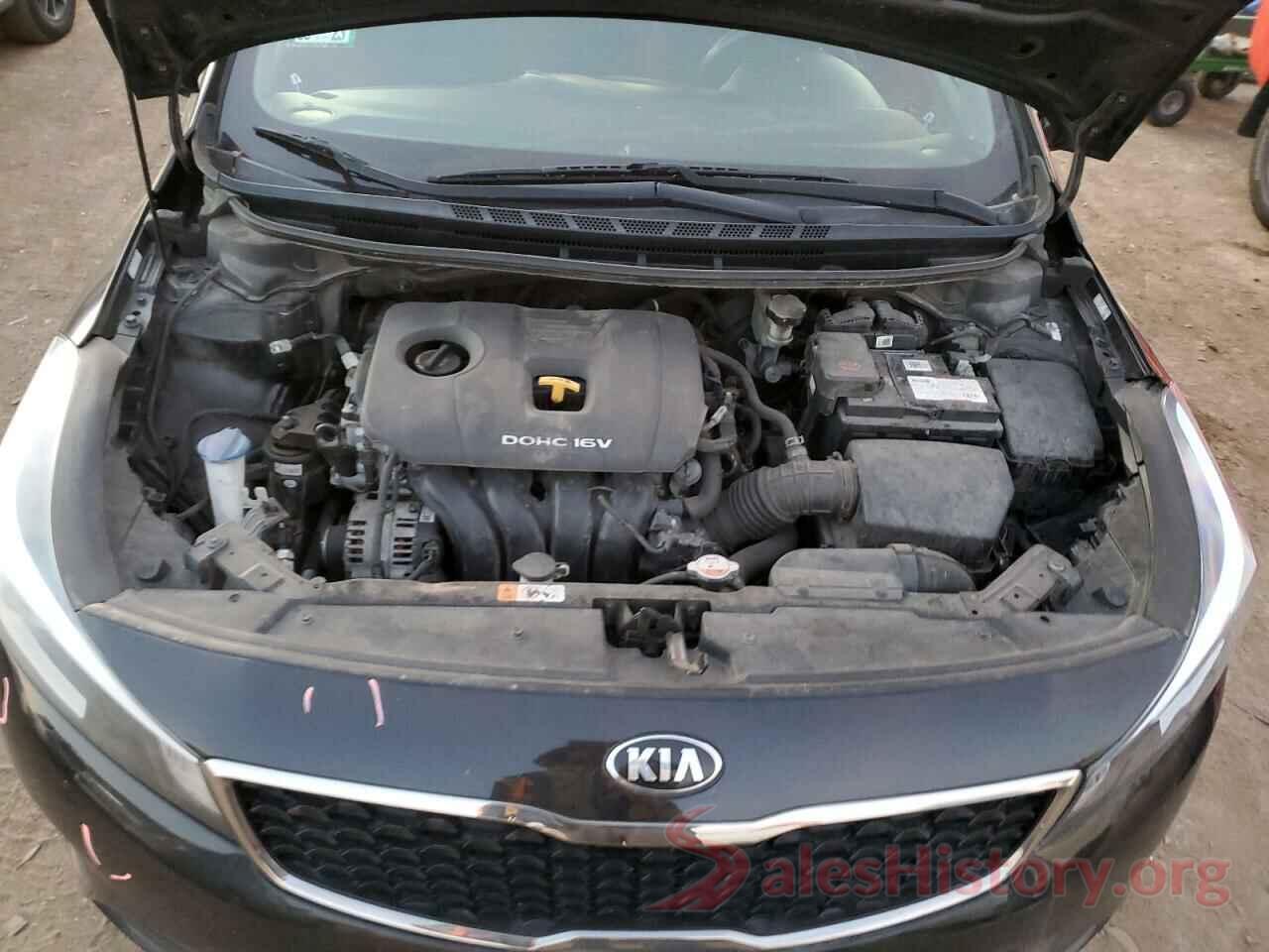 3KPFK4A70HE037687 2017 KIA FORTE