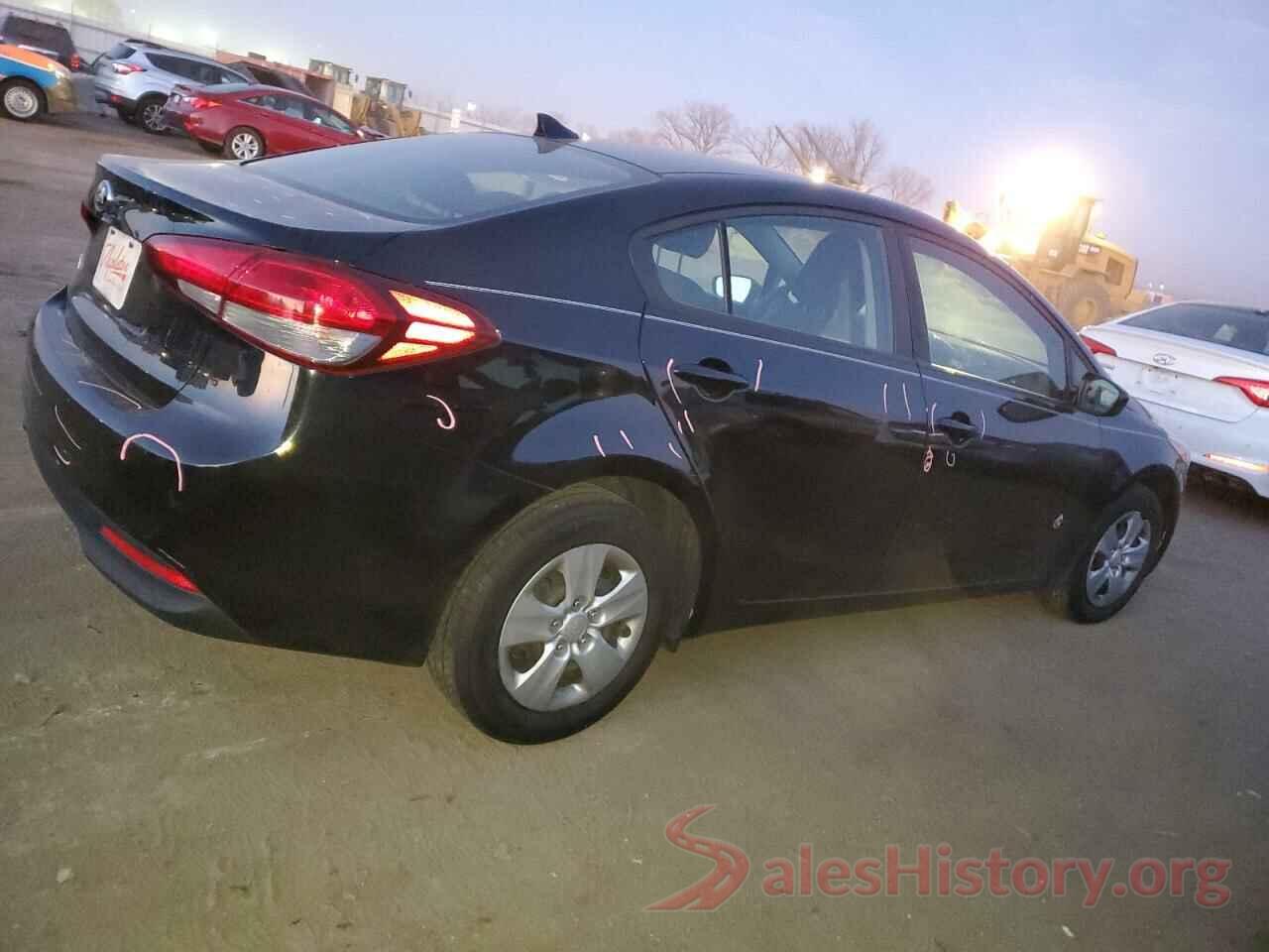 3KPFK4A70HE037687 2017 KIA FORTE