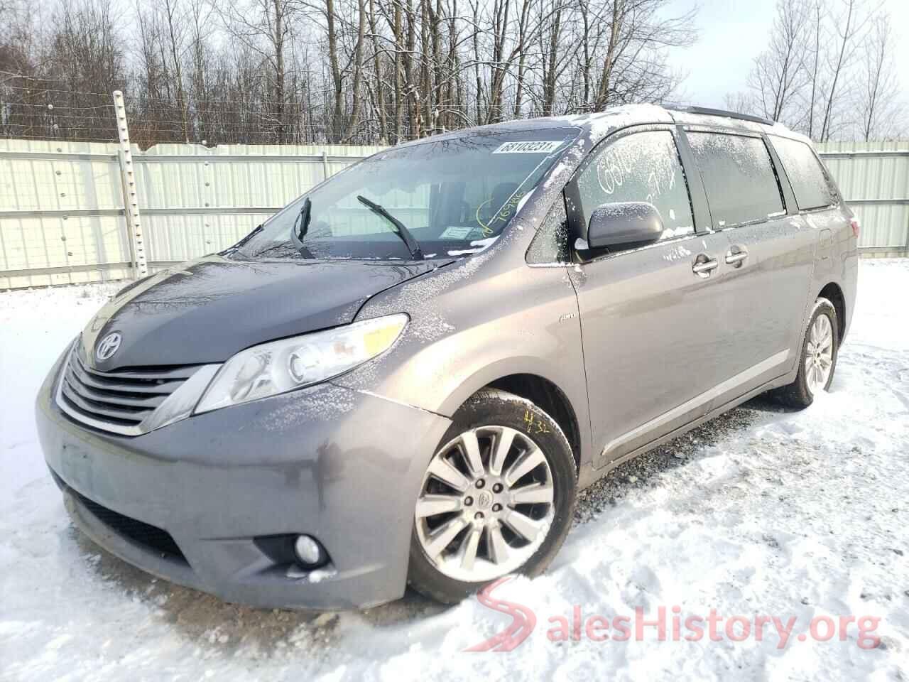 5TDDK3DC6GS133094 2016 TOYOTA SIENNA