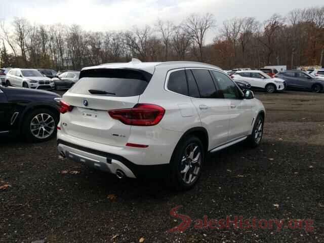 5UXTY3C09M9H12903 2021 BMW X3