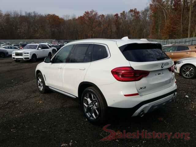 5UXTY3C09M9H12903 2021 BMW X3