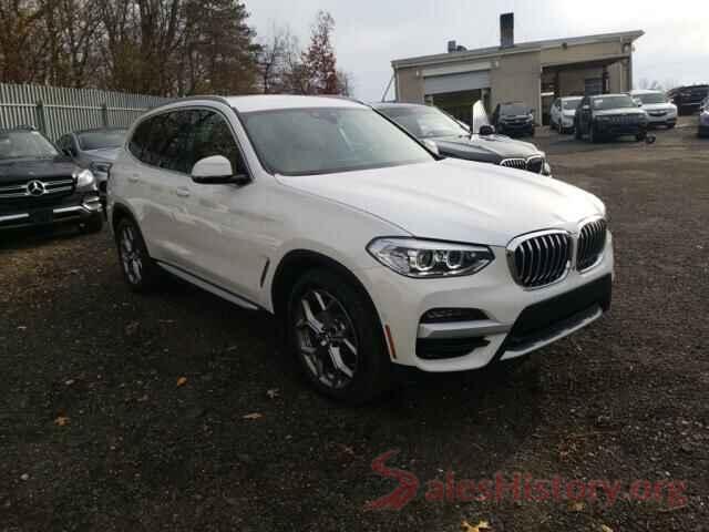 5UXTY3C09M9H12903 2021 BMW X3