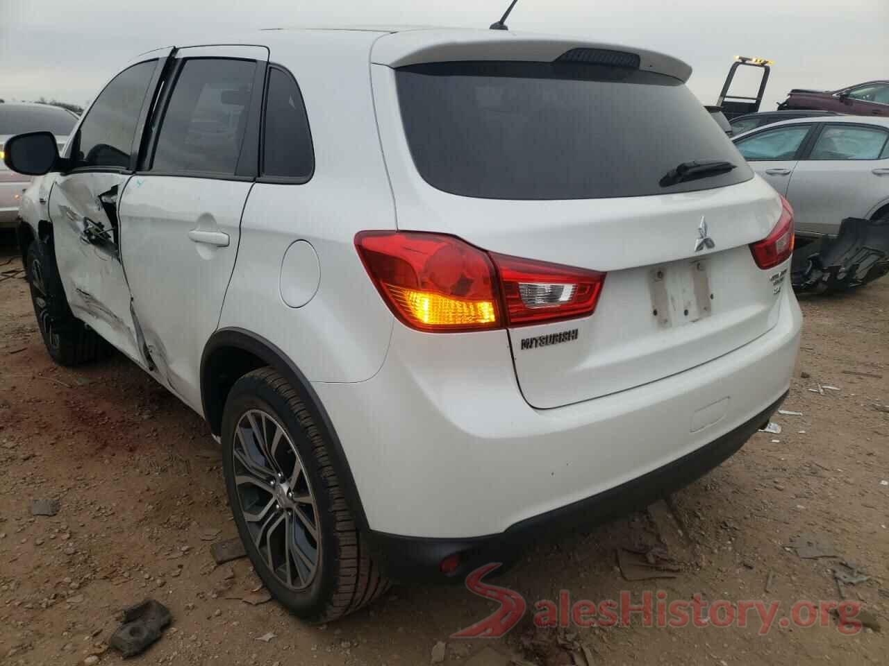 JA4AR3AWXGZ036809 2016 MITSUBISHI OUTLANDER