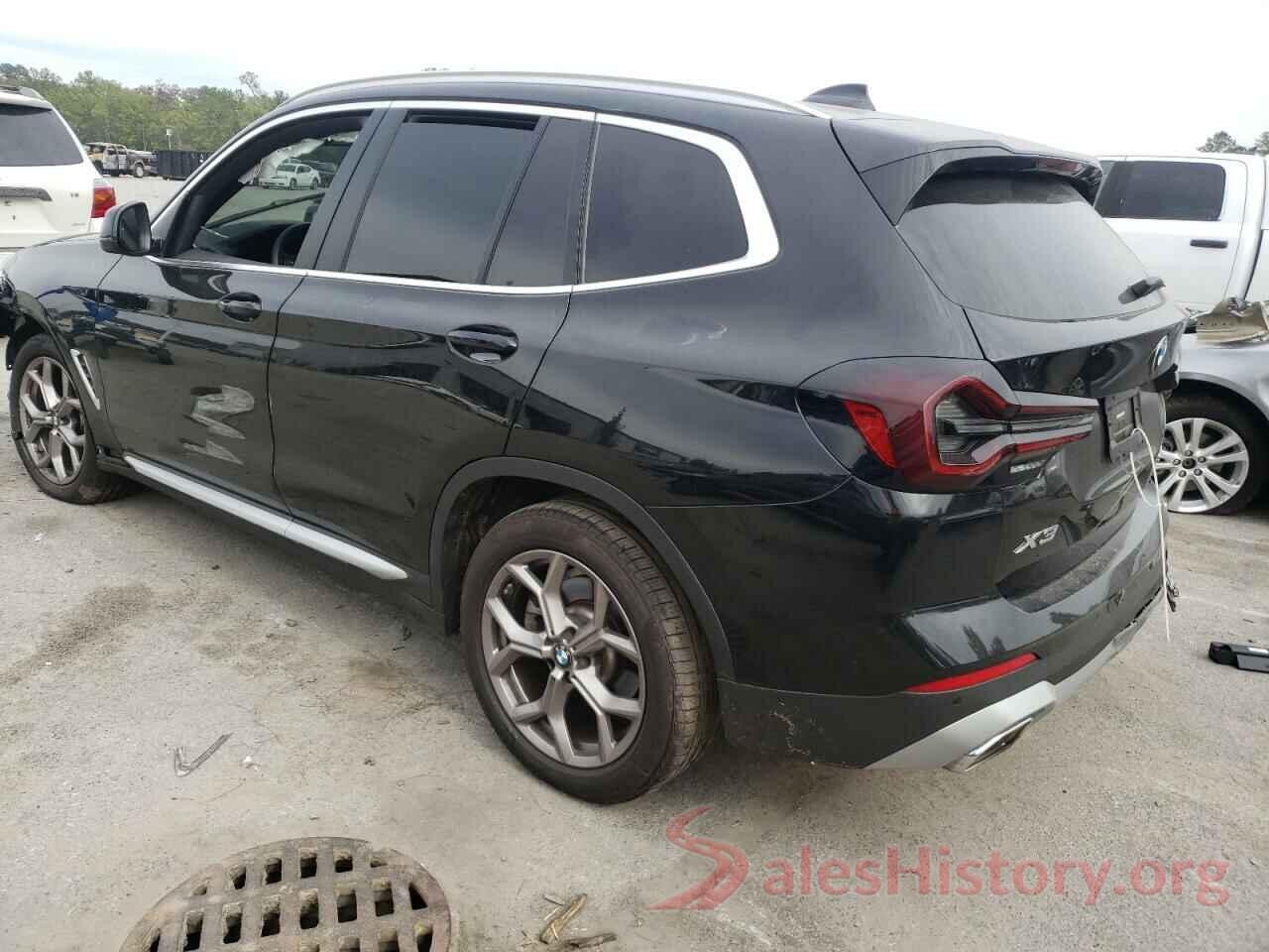 5UX43DP09N9M41911 2022 BMW X3