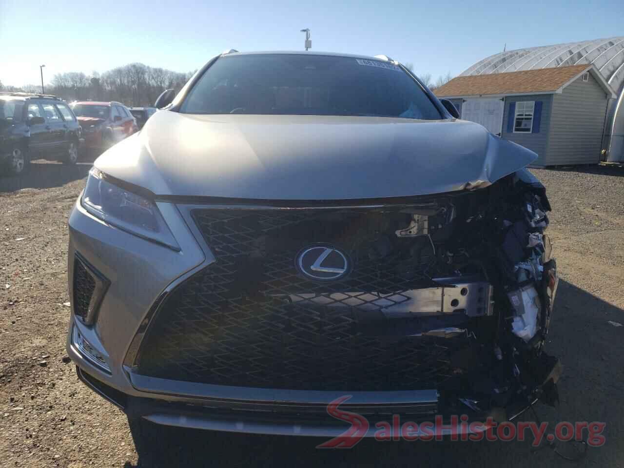 2T2SZMDA4NC352242 2022 LEXUS RX350