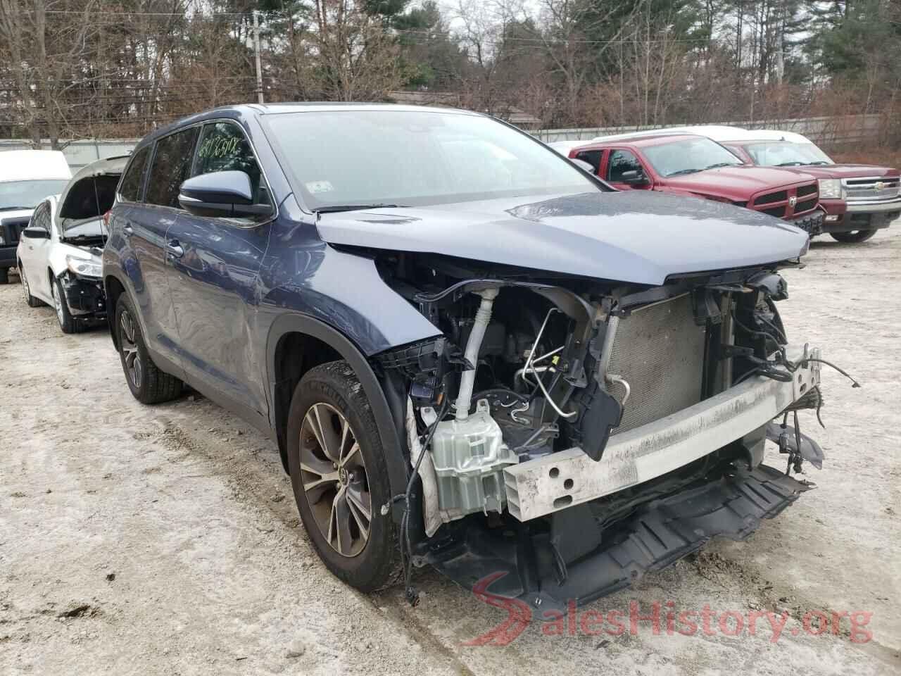 5TDBZRFH1KS986106 2019 TOYOTA HIGHLANDER