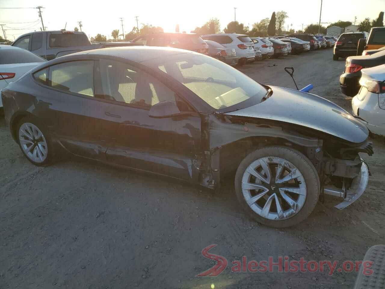 5YJ3E1EA4NF187810 2022 TESLA MODEL 3