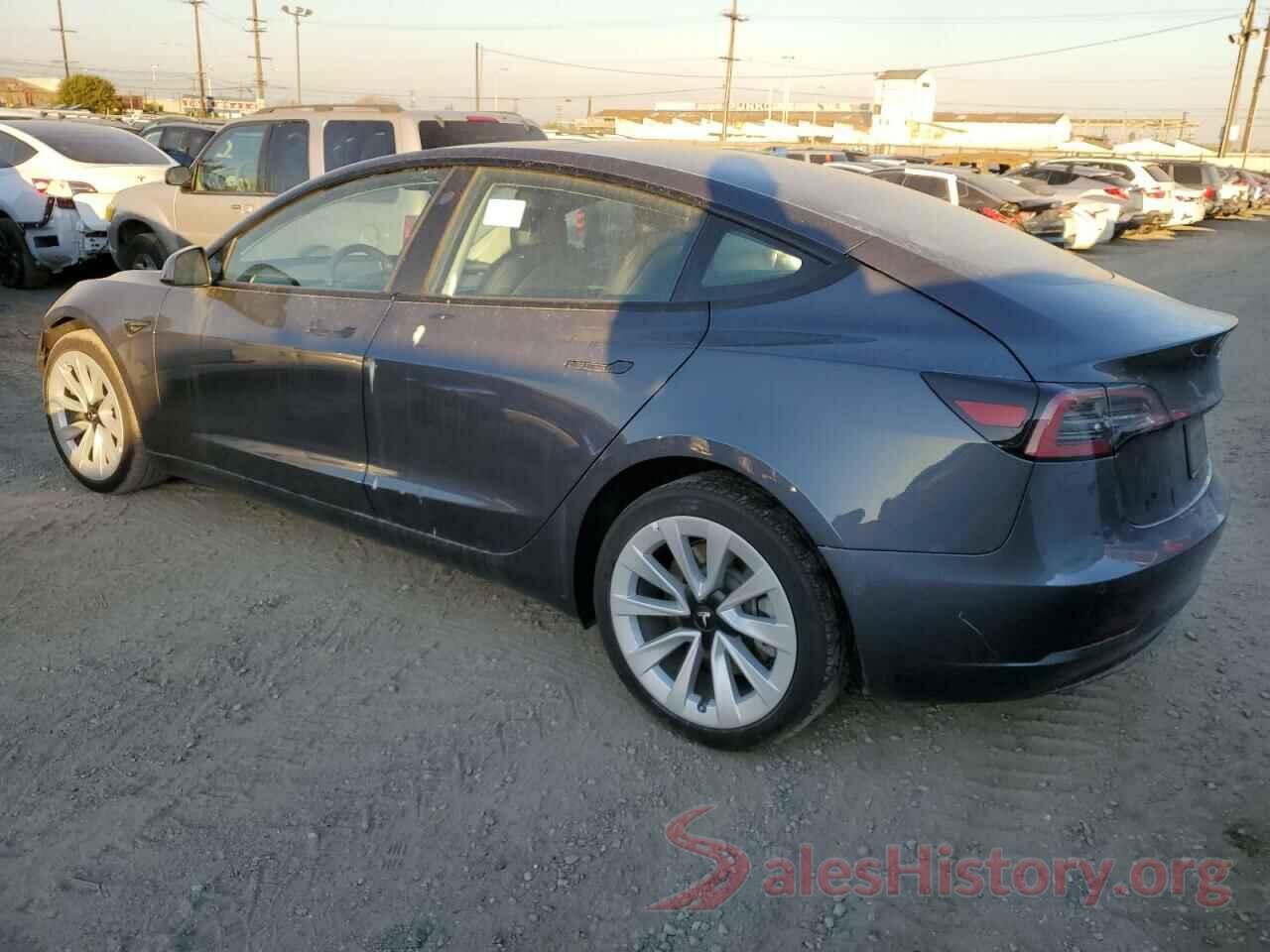 5YJ3E1EA4NF187810 2022 TESLA MODEL 3