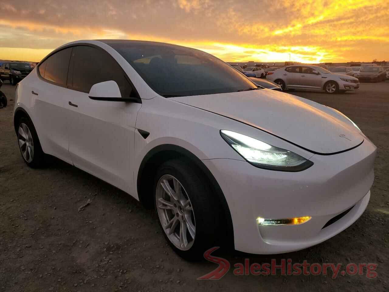 7SAYGDEEXNF446453 2022 TESLA MODEL Y