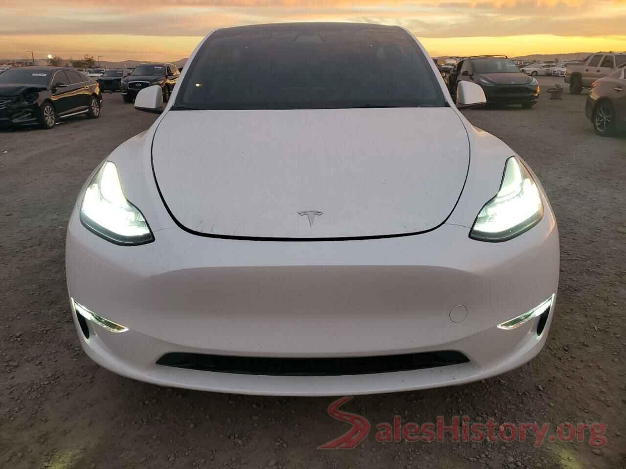 7SAYGDEEXNF446453 2022 TESLA MODEL Y