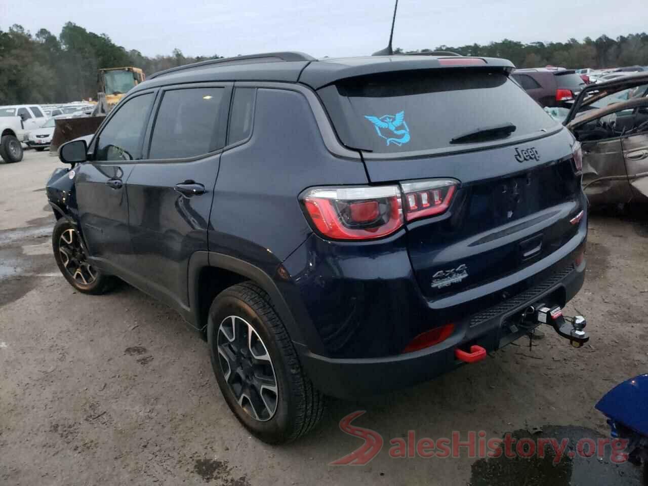 3C4NJDDB0KT781324 2019 JEEP COMPASS