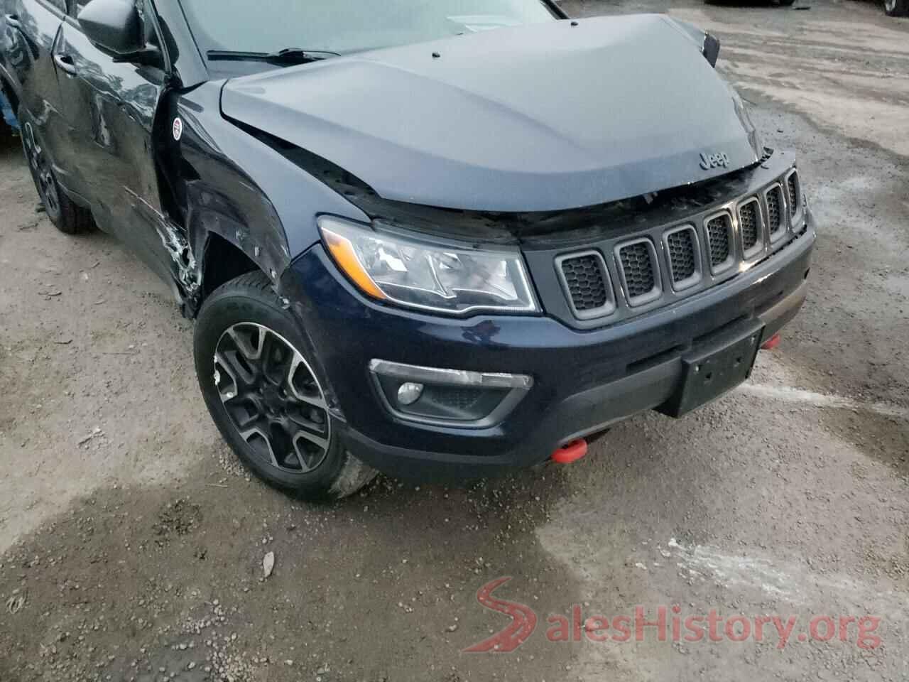 3C4NJDDB0KT781324 2019 JEEP COMPASS