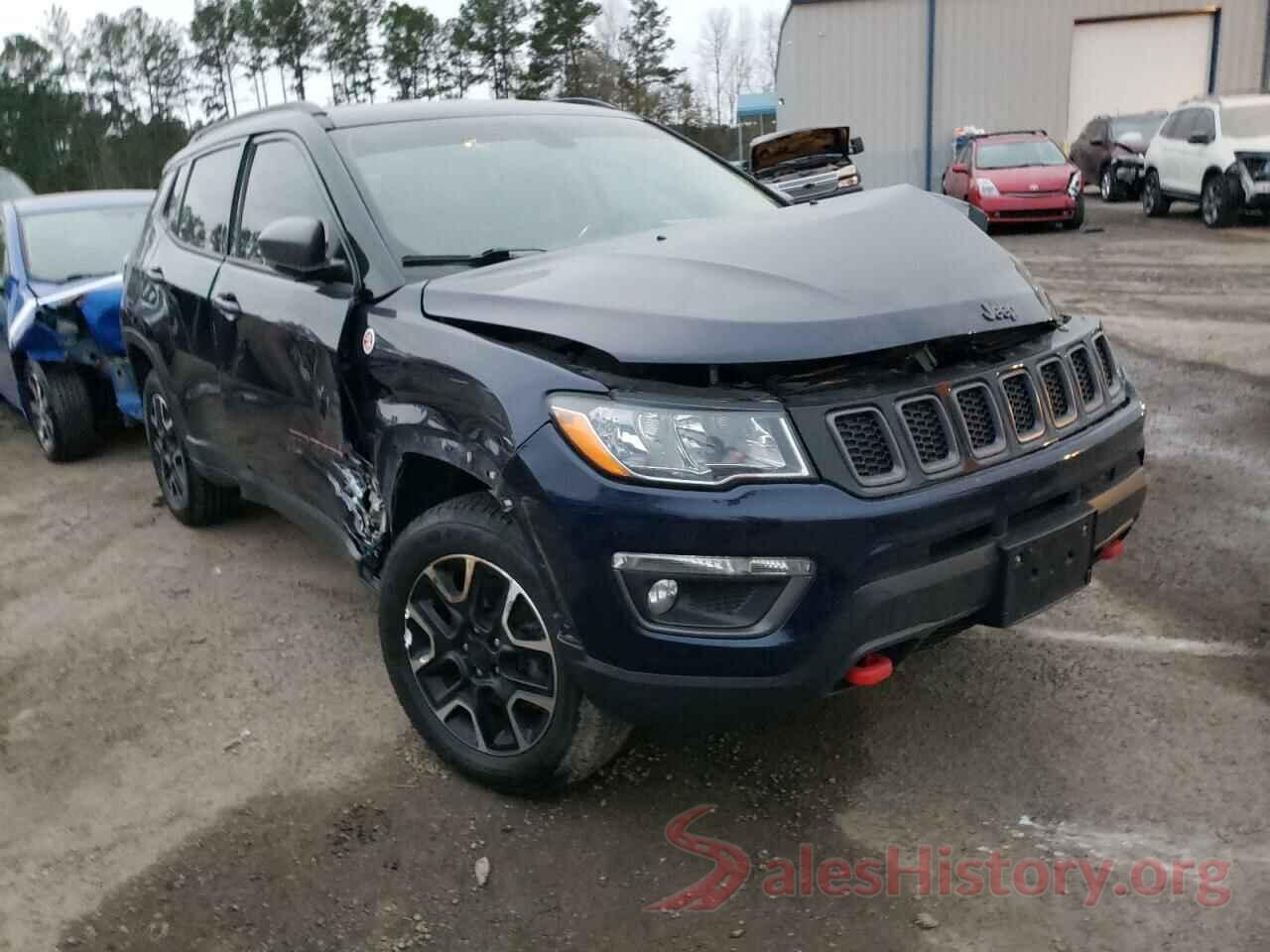 3C4NJDDB0KT781324 2019 JEEP COMPASS