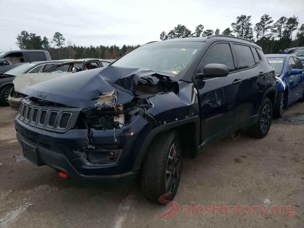 3C4NJDDB0KT781324 2019 JEEP COMPASS