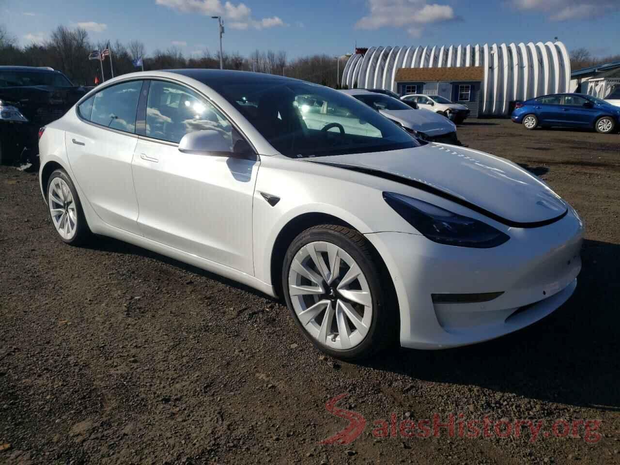 5YJ3E1EB9NF192428 2022 TESLA MODEL 3