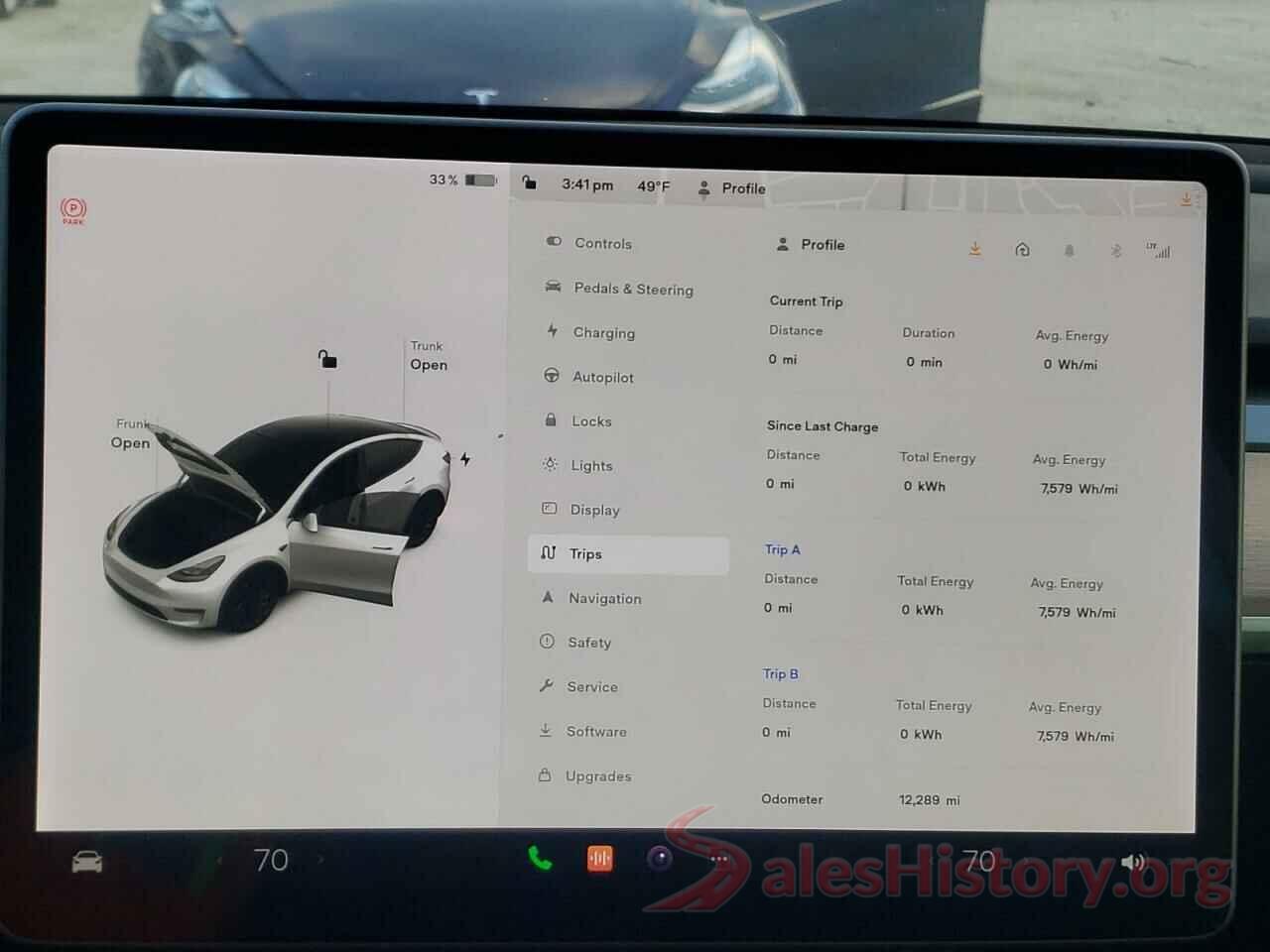 5YJYGDEF1MF240152 2021 TESLA MODEL Y