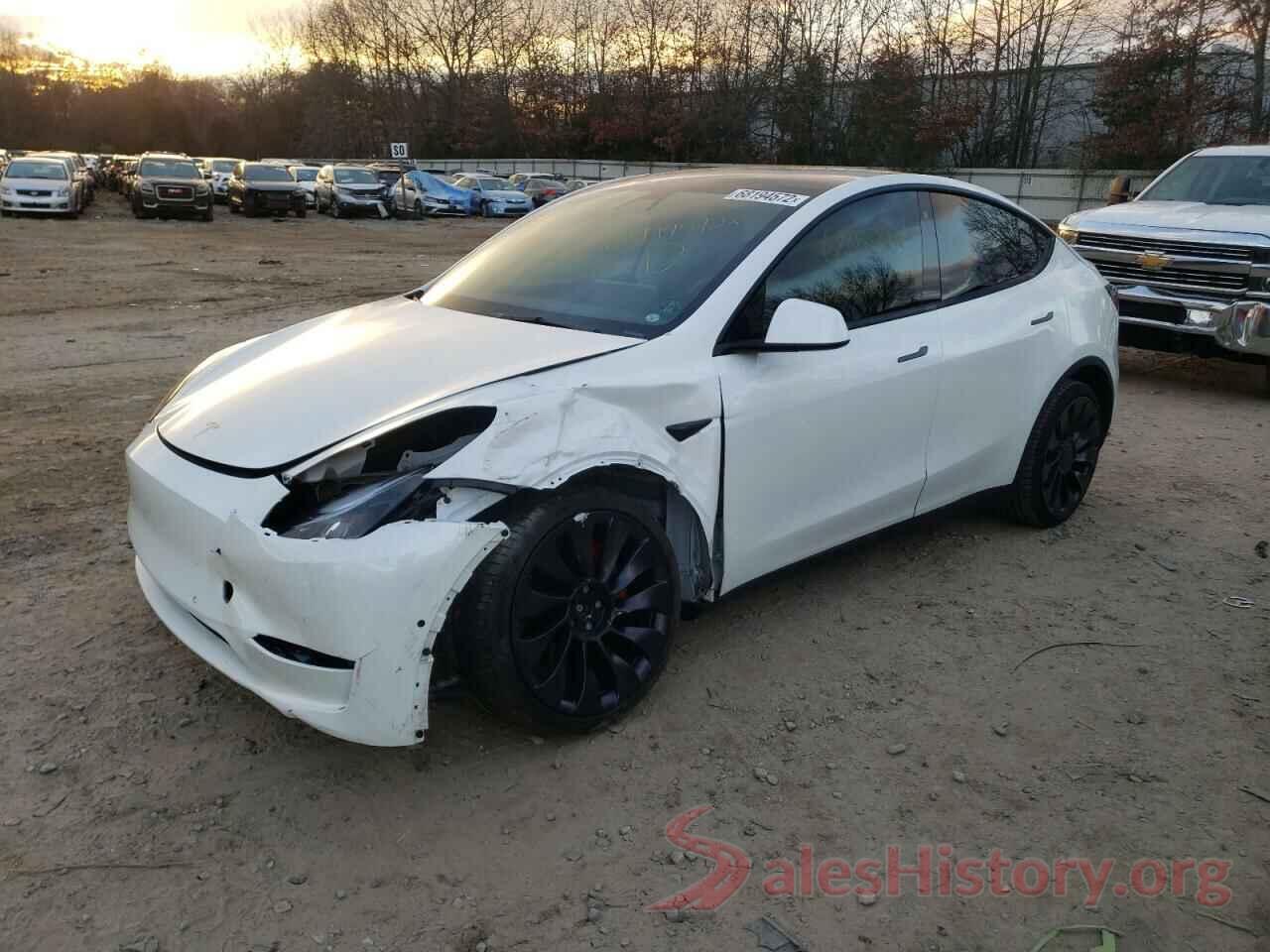 5YJYGDEF1MF240152 2021 TESLA MODEL Y