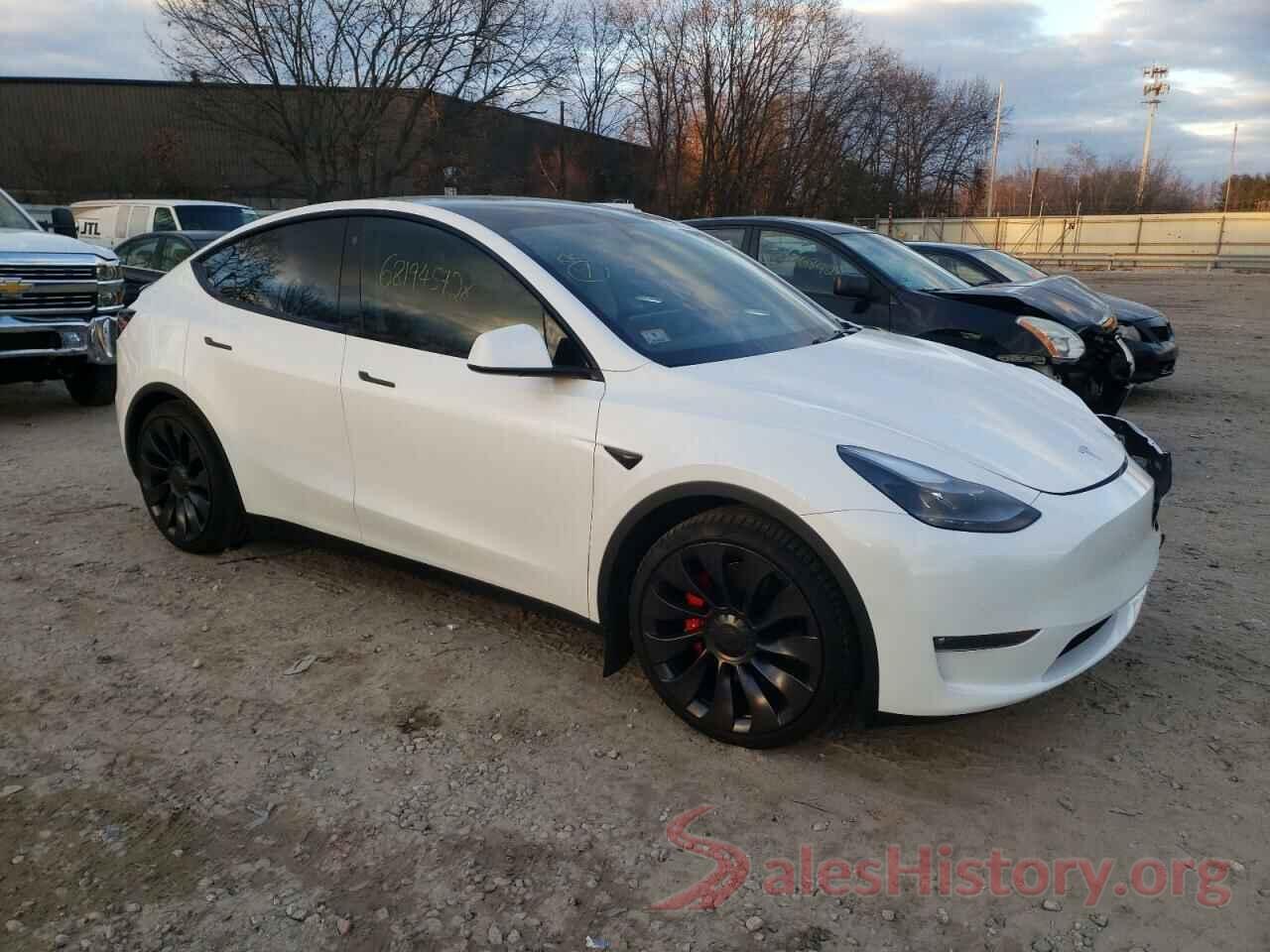 5YJYGDEF1MF240152 2021 TESLA MODEL Y