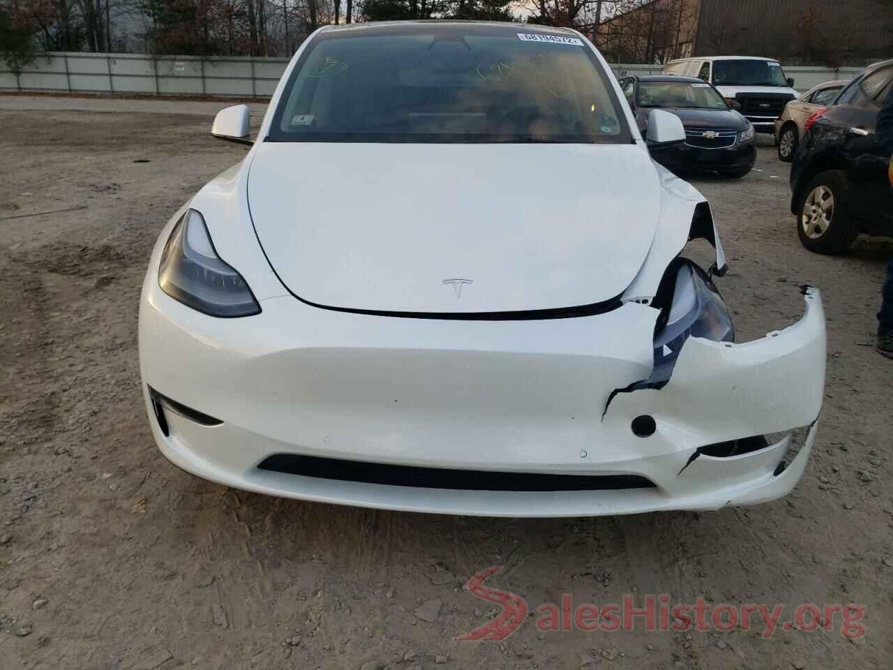 5YJYGDEF1MF240152 2021 TESLA MODEL Y