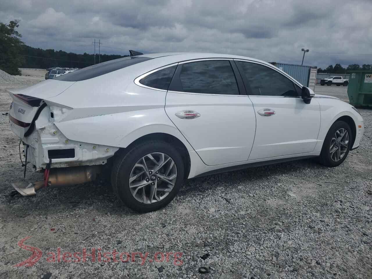2020 HYUNDAI SONATA VIN 5NPEF4JA7LH031854, right side view