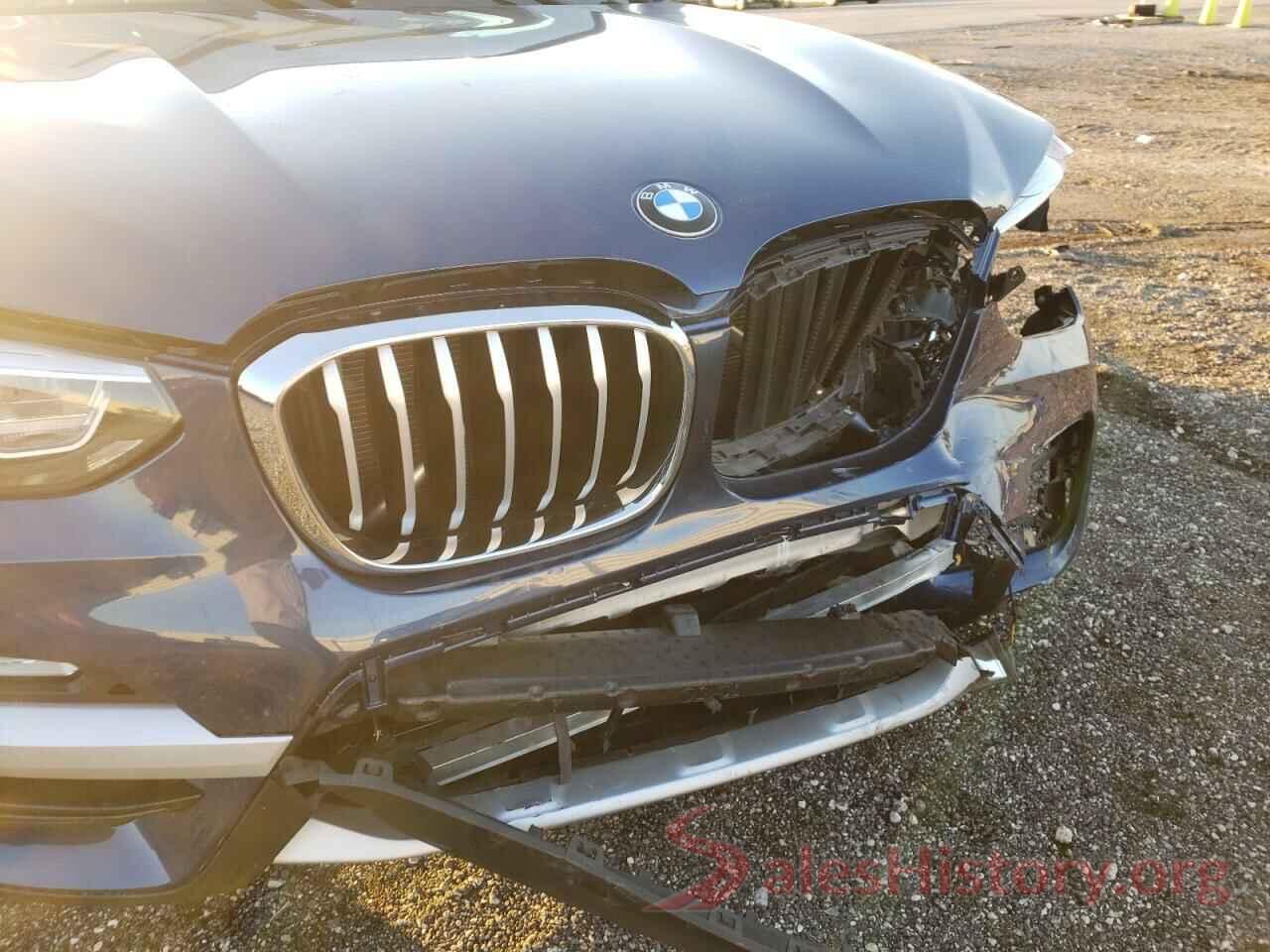 5UXTR7C59KLF33437 2019 BMW X3