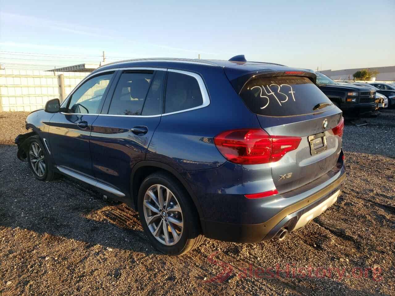 5UXTR7C59KLF33437 2019 BMW X3